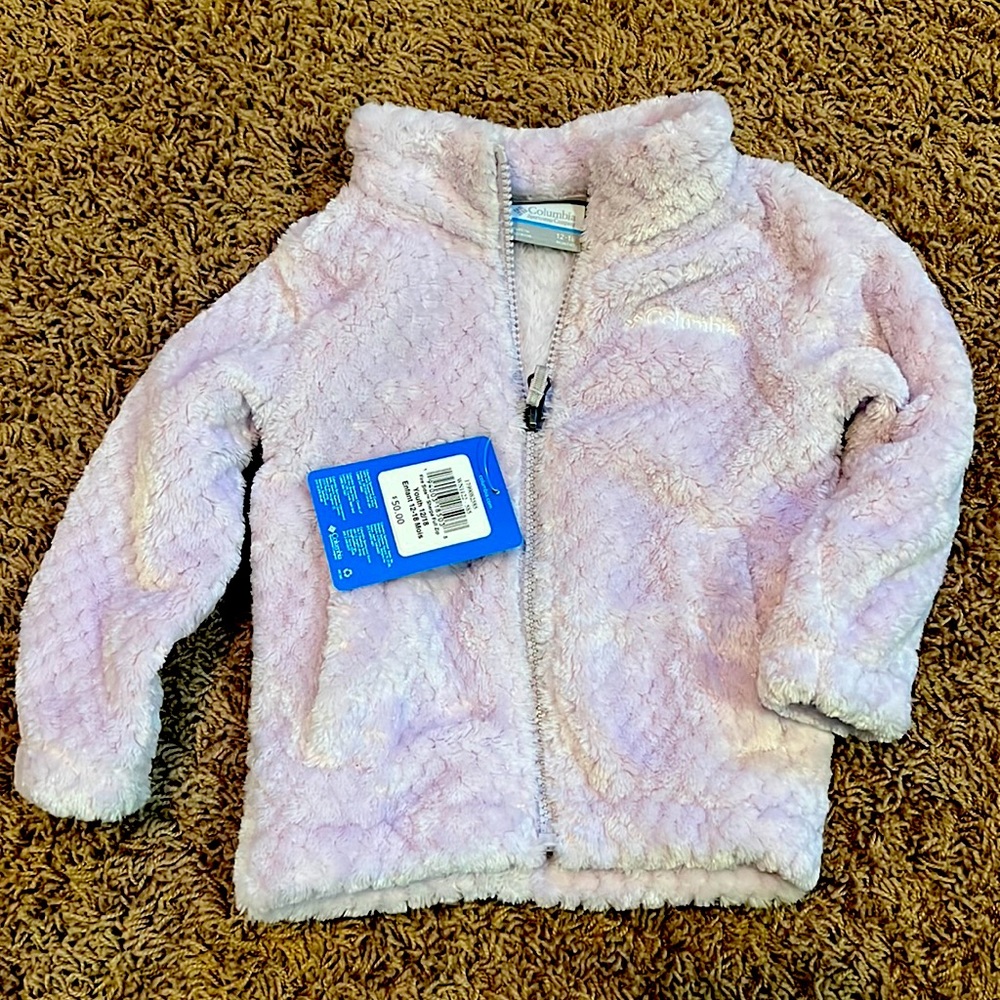 Columbia Sherpa Full Zip 12-18 months